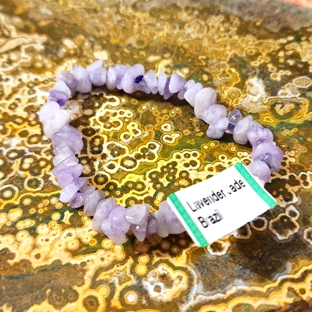Lavender Jade Bracelet NWT